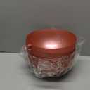 Zubebe 2 Pcs 8" Giant Fillable Christmas Ornaments with Ribbons Oversized Plastic Xmas Balls for Outdoor Lawn Yard Decor, Tree Hanging, Holiday Gifts(Matte Rose Gold)