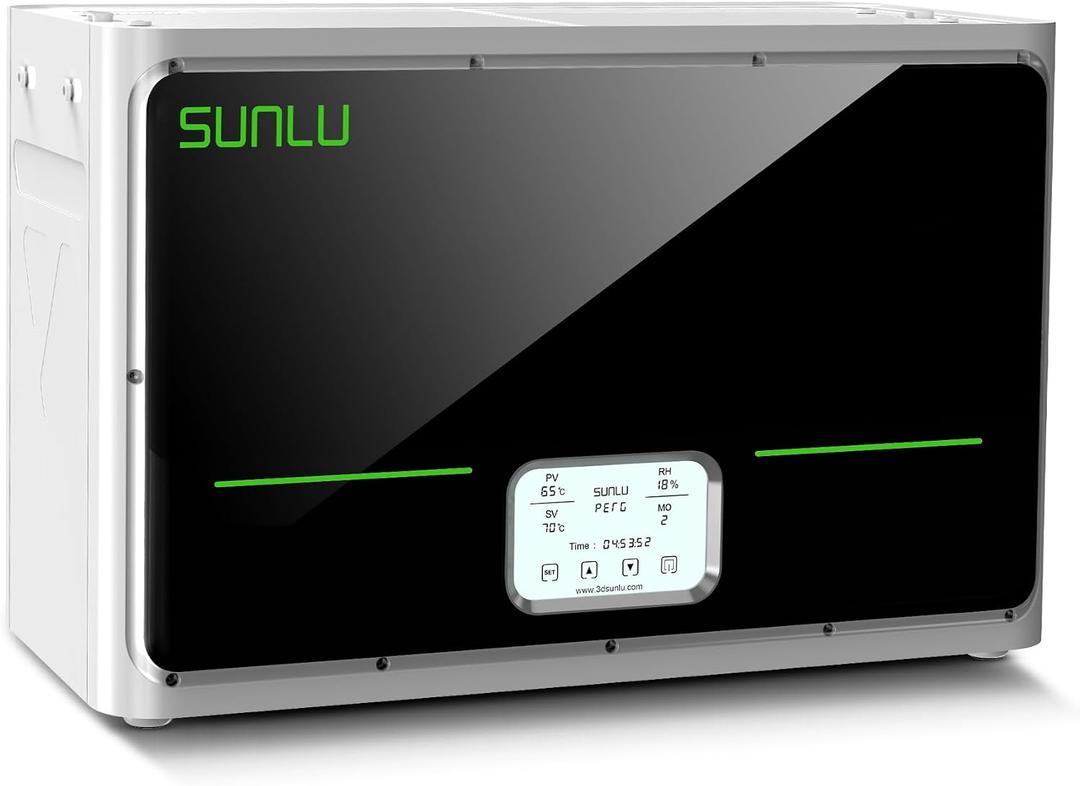 SUNLU S4 3D Printer Filament Dryer, 4 Spools Capacity, White