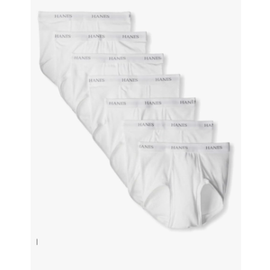 Hanes Men's Ultimate Underwear Briefs Pack, 10-Pack, Moisture-Wicking Underwear, Cotton Briefs XL