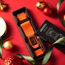 Nereides Compatible with Apple Watch Series 11 Band Series 10/9/8/7/6/5/4/SE/SE2/SE3/Ultra 3/2/1, Nylon Sports Strap with Woven Design for 49mm/46mm/45mm/44mm (XL, Orange)