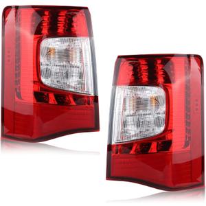 LED Halogen Tail Lights Compatible with 2011 2012 2013 2014 2015 2016 Town & Country Driver and Passenger Side Taillights Brake Signal Assembly, CH2801198 CH2800198