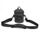 XAMOREST Camera Lens Case Lens Bag Compatible (3.15" x 3.74"(Canvas, Black))
