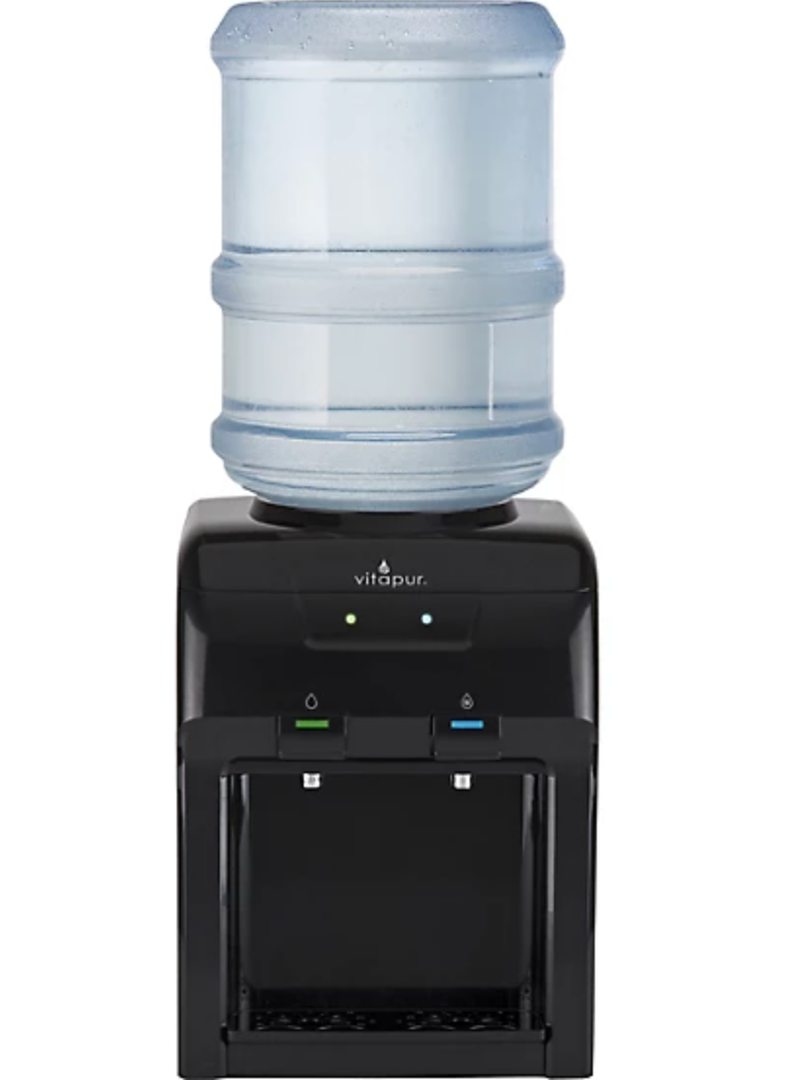 Vitapur 5 Gal. Countertop Room/Cold Water Dispenser, 11-3/8 In. Diameter