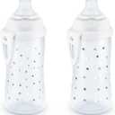 NUK Active Sippy Cup, 10 oz, 2 Pack, 12+ Months, Timeless Collection
