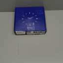 VIKMARI Beach Wall Clock Battery Operated 8 Inches Blue Ocean Coastal Home Decorative Beautiful Sea Kitchen Decor Small Silent Non-Ticking Quartz Wooden Analog Clock for Office,Bedroom,Living Room