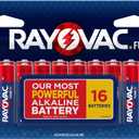 Rayovac Fusion AA Batteries (16 Pack), Double A Alkaline Batteries