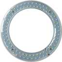 T9 LED Circline Light Bulb, 8 Inch 1600LM LED Circular Light, 13W Clear Cover 6000K Daylight Replacement for FC8T9/CW 22-Watt Fluorescent Circular Bulb(FC8T9/CW), Ballast Bypass Required