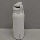 Owala FreeSip Insulated Stainless Steel Water Bottle with Straw, BPAFree Sports Water Bottle, Great for Travel, 40 Oz, Shy Marshmallow