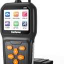 CF06 OBD2 Scanner Check Engine Light Code Reader, Advanced Battery Health Check Car Diagnostic Tool, Upgraded Alloy-Edged Design, Compatible with All Vehicles After 1996 with OBDII Port