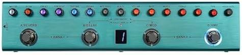 TANK-G Digital Multi-Effects Guitar Pedal with Reverb, Delay, MOD, AMP, and Rechargeable Battery