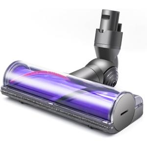 Garbage fighter Vacuum Attachments Quick-Release Motorhead Cleaner for Dyson V6 DC58 DC59 DC61 DC62 DC72 DC74 Models Cleaner SV04 SV06 SV09 Replacement Part Electric Head for Hardwood Floor Carpets