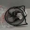 BEESTAR Floor Fan,3-Speed Portable Metal Fan, Fan Quiet for Home,Floor Fan with Adjustable Tilt for Home Office Bedroom,Black (9 INCH)