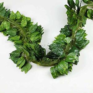 EdricShop 12pcs/lot 90" Artificial Rohdea Ivy Leaf Garland Plants Vine Fake Foliage Flowers Wedding Home Decorations 7.5 Feet