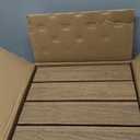 28 PCS Teak Wood WPC Interlocking Decking Tiles  Waterproof & Durable Outdoor Flooring for Patio, Balcony, Garden  Easy DIY Snap Lock for Indoor & Outdoor Use