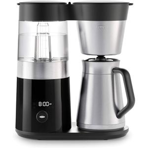 OXO Brew 9-Cup Coffee Maker – Stainless Steel, Programmable Coffee Machine with Single Serve or Full Carafe Options, SCA Certified Home Brewer