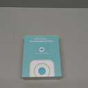 Mini Printer Portable, Inkless Sticker printer with 8 Rolls Paper, Bluetooth Wireless mini thermal printer Compatible with iOS + Android for Journal, Memo, Photo, Print Pod Gifts for Girls Kids (Pink)