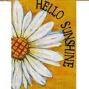 Spring Summer Flag 28 x 40 Double Sided, Large Outdoor Flag for Garden Yard and House, Floral Decorative flag for Outside