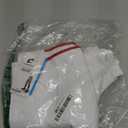 CHAMPRO Boy's Triple Crown Baseball Pant Knickers with Braid (Medium, White, Scarlet Pipe)