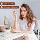 Meanplan 50 Pieces Espresso Spoons Gold Coffee Spoons Mini 5.3 Inches Stainless Steel Demitasse Teaspoons for Stirring Tea Sugar Ice Cream Dessert Soup Cake Antipasto Cappuccino Serving