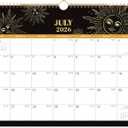 Calendar 2026-2027 - 2026-2027 Wall Calendar, July 2026 - December 2027, 15" x 11.5", Wall Calendar 2026-2027, 18 Monthly Calendar with Twin-wire Binding, Thick Paper, Hanging Hook - The Sun