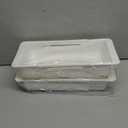 2 Pack Deep Drawer Organizer Bins, Sliding Drawer Organizer Bin Expandable and Adjustable Tray for Kitchen Utensils, BBQ Tools, Towels, Durable Plastic Sliding for Easy Storage(12.4-17.7")