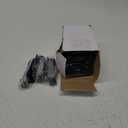 12 Pcs Acrylic Black Business Card Holder Display Business Card Holder for Desk Display Holder Stand for Desktop Office Home Supplies Fits 30-50
