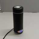 Travel Kettle Small Tea Kettle Coffee Mini Portable Electric Kettle with 4 Temperature Settings, Plug in 304 Stainless Steel Mini Travel Electric Kettle with Auto Shut-off(Black)