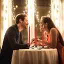 14 Pack Tall Red Taper Candles - 10 Inch Red Dripless, Unscented Dinner Candle - Paraffin Wax with Cotton Wicks - 8 Hour Burn Time.