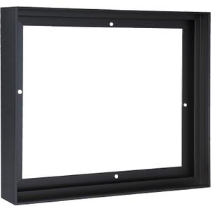 Metal Floating Frame for Canvas Paintings,DIY Canvas Frames with 0.75"-0.9" Deep,Floater Frame for Art Prints Wall Decor(24"x48",Black)