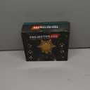 Christmas Tree Topper Lighted with 6 Projection Slides, PliMook Snowflake Christmas Tree Topper LED Rotating 3D Lighted Tree Toppers Glitter Tree Topper Projector for Christmas Tree(Gold)