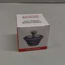 Bathtub Drain Stopper,Tub Stopper,Silicone Bathtub Stopper, Washbasin Drain Plug(Gray,Patented Product)