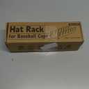 Hat Stand for Baseball Caps, 4 Pack No Install Acrylic Hat Organizer for 28 Baseball Caps Storage Organizer, Hat Racks Hat Holder Display and Organization for Closet, Bedroom, Dresser (Clear-4Pack)