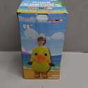 COMIN Inflatable Yellow Duck Costume Cute Blow up Funny Party Halloween Costume for Kids (55)