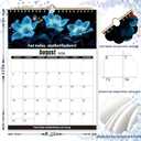 6 x Fu-ck It 2026 Calendar for Tired Women, 2026 Fu-ck It Wall Calendar for Tired Women, Humor Hanging Month Calendar,Hanging Calendar for Home Office,Funny Swear Word Monthly Calendar Gag Gift Woman(A)