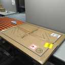 HOMECOOKIN Wood Bathroom Mirrors for Wall Mounted, 30" x 40" Rustic Wood Frame Wall Mirrors Decorative for Living Room or Bedroom Vanity Mirror (BK) B