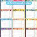 Lateefah Desk Calendar 2025, Large 22'' x 17'' Desk Calendar 2025-2026, 18 Month Desktop Calendars for Home & Office, Use July 2025 to December 2026