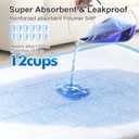 Upgraded 4XL 36"x36" Thicken 6 Layers Dog Pee Pads, Ultra Absorbent Pee Pads, Absorb up to 12 Cups, Leak-Proof & Quick Dry Puppy Pads for Puppy,Surgery, Older,Cats, Rabbits,30 Counts