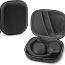 Linkidea Headphones Carrying Case Compatible with Sony WH-1000XM6, WH-1000XM4, WH1000XM3, WH-XB900N, MDR-1000X, Protective Hard Shell Travel Bag with Cable, Charger Storage (Black)