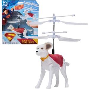DC Comics, Superman Up in The Sky! Flying Krypto, RC Toys and Remote Control Toys for Kids, 7.5-Inch Hovering Superdog, for Ages 4 and Up