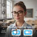 Blue Light Glasses for Kids Girls Boys Teens Anti Glare Blue Light Blocking Glasses,Computer Screen Gaming Glasses