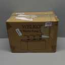 2.11 Quart Stainless Steel Sauce Pump Dispenser,Condiment Pump Station Detachable Leak-Proof Design for Sauce Honey Syrup Dressing,Commercial & Home Kitchen Use (3 Heads, 2L)