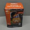 Joiedomi 5 FT Halloween Inflatables Outdoor Decorations, Inflatable Halloween Decor Outdoor Blow Up Pumpkin for Yard, Animated Blow Up Cat On Pumpkin with LEDs for Outside Decor