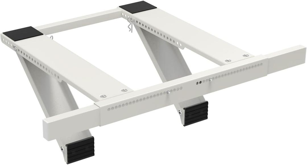 Window Air Conditioner Support Bracket, Window AC Support Bracket No Drilling Required Easy to Install Universal Window AC Mount,(up to 200 lbs)