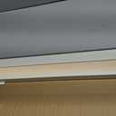 AOSKY No Drill Cordless Light Filtering Cellular Shade 35" W x 64" H Beige