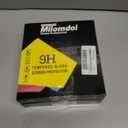 2 x Milomdoi 9 in 1 Screen Protector for Samsung Galaxy Z Fold 7, 3 Inside Flexible Film + 3 Front Tempered Glass + 3 Camera Lens Protector Accessories with Installation Frame (Black)