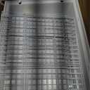 Basic Bird Cage, 24.8inch Parrot Cage (24.8" x 14.6" x 11"),Bird Cage with Ladder, Horizontal Bar, 2 Feeders, and Swing