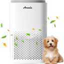 Air Purifiers for Home Large Room Bedroom Up to 1800Ft², Avamia H14 HEPA Air Purifier for Pets with Laser Air Quality Sensor and Sleep Mode