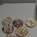 Seeloowy 6 Pcs Easter Bunny Wooden Signs Bunny Easter Egg Wooden Table Centerpiece Table Signs with Rope for Home Decoration Tiered Tray Decor(Novelty)