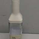 katbite 16oz Glass Olive Oil Dispenser Bottle for Kitchen Cooking - Leakproof Kitchen Essential with Precise Pouring Spout for Salad, Air Fryer, BBQ, Non-Stick Pans, Easy Refill and Use, Light Grey