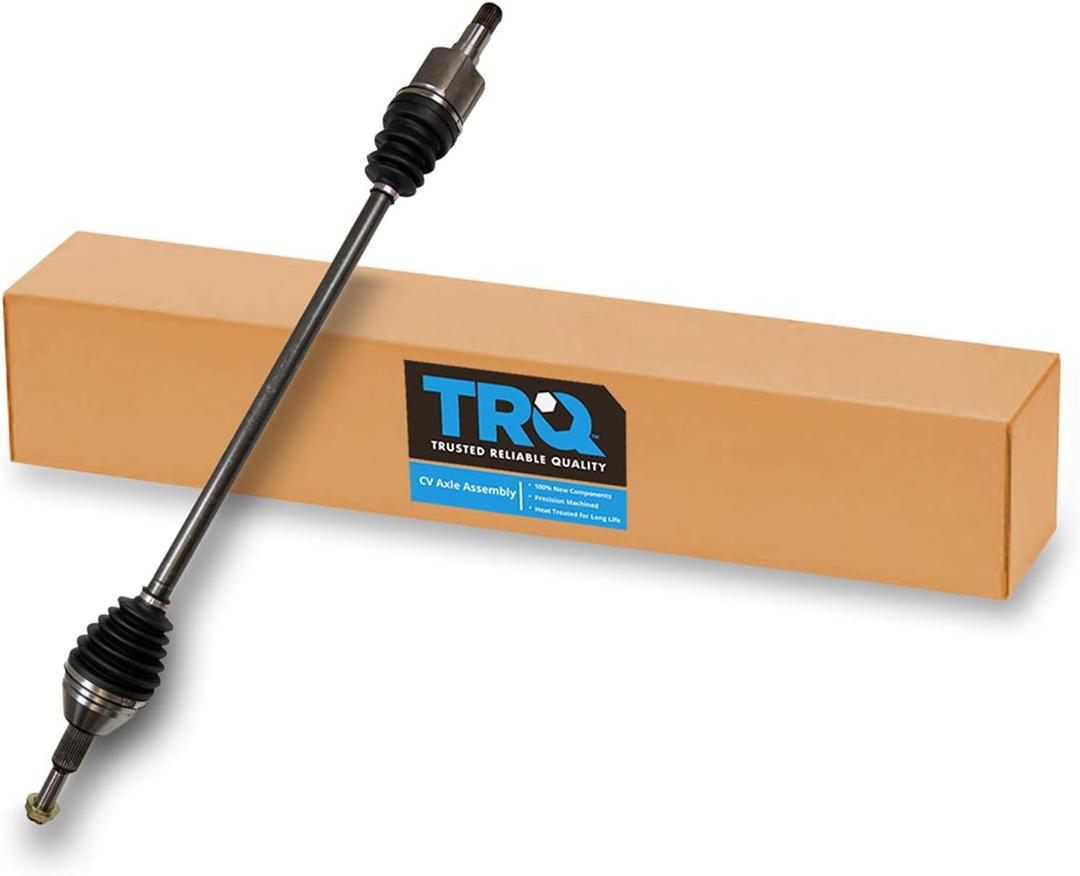TRQ Front Passenger Side CV Axle Assembly Compatible with 2008 Chrysler Town and Country Touring 09-10 Town and Country V6 3.8L 08-10 Dodge Grand Caravan V6 3.8L 09-10 Volkswagen Routan S SE